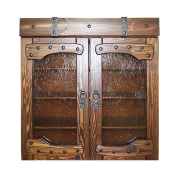 Кухонный навесной шкаф "Русич" (2 двери) стекло