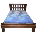 Кровать "Купец 1" деревянная под старину 