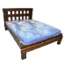 Кровать "Купец 1" деревянная под старину 